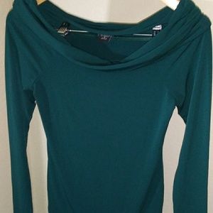 Deep Green Moda International Blouse